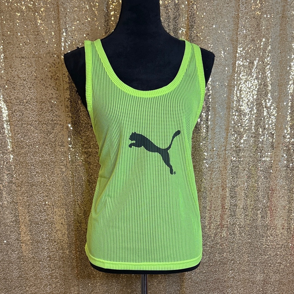 Puma Neon Yellow/green Active Tank top